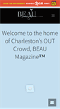 Mobile Screenshot of beau-magazine.com